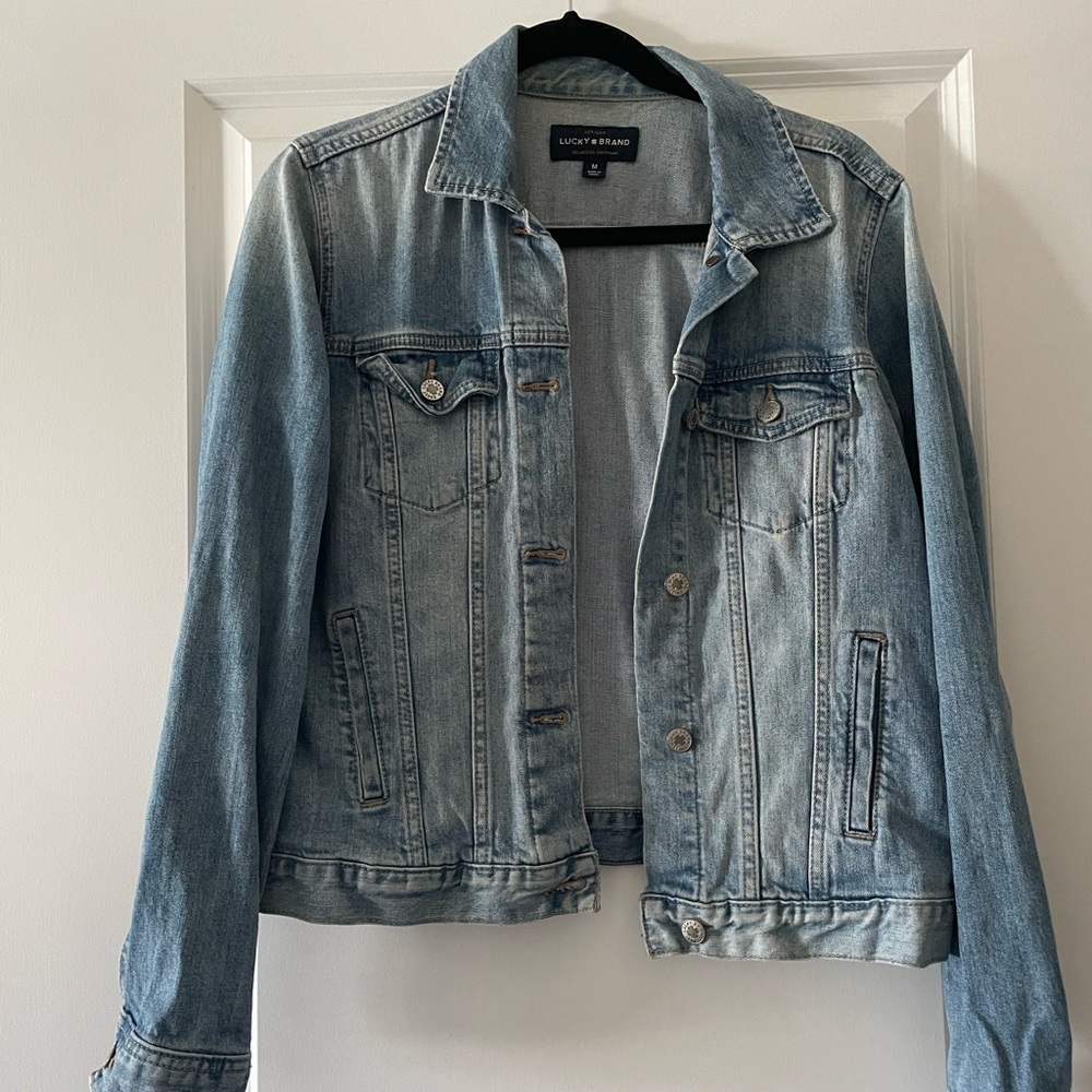 Lucky Brand Light Blue Denim Jacket